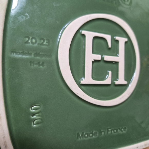 Emile Henry baking dish, green square casserole baking and serving dish - Picture 10 of 16